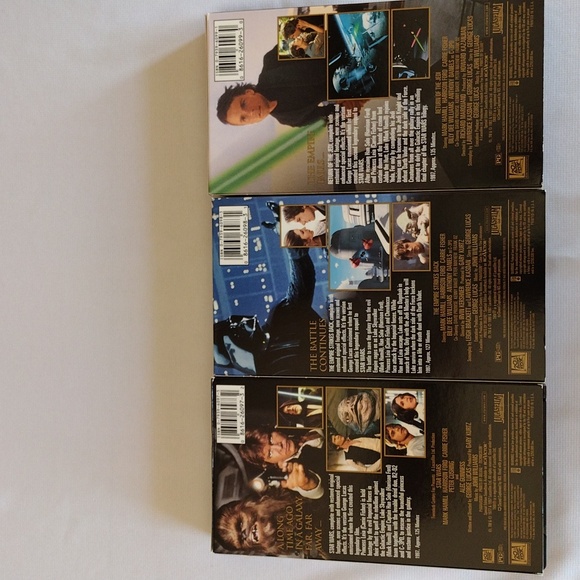 Star Wars Trilogy Special Edition 3 VHS Tapes 1997 Twentieth Century Fox - Picture 3 of 7